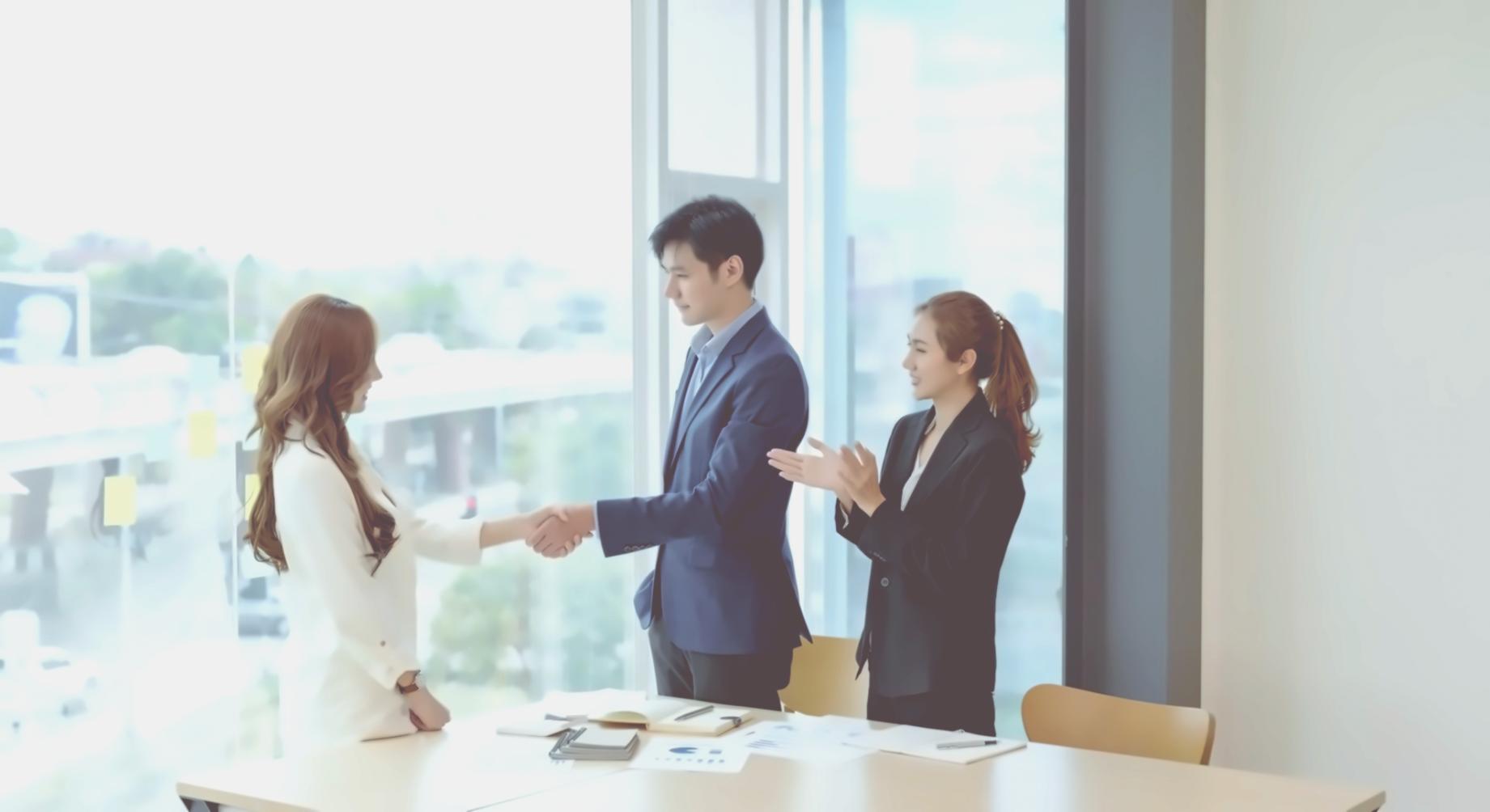 Sessão de planeamento financeiro com consultor e cliente